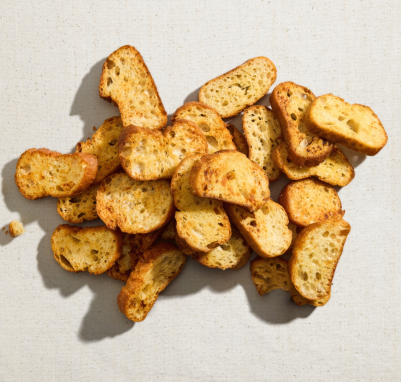 super garlic crostini