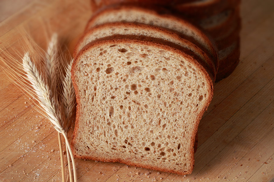 Photo of deli wheat bread roll