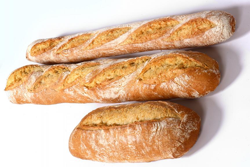 Photo of multiple sweet baguettes